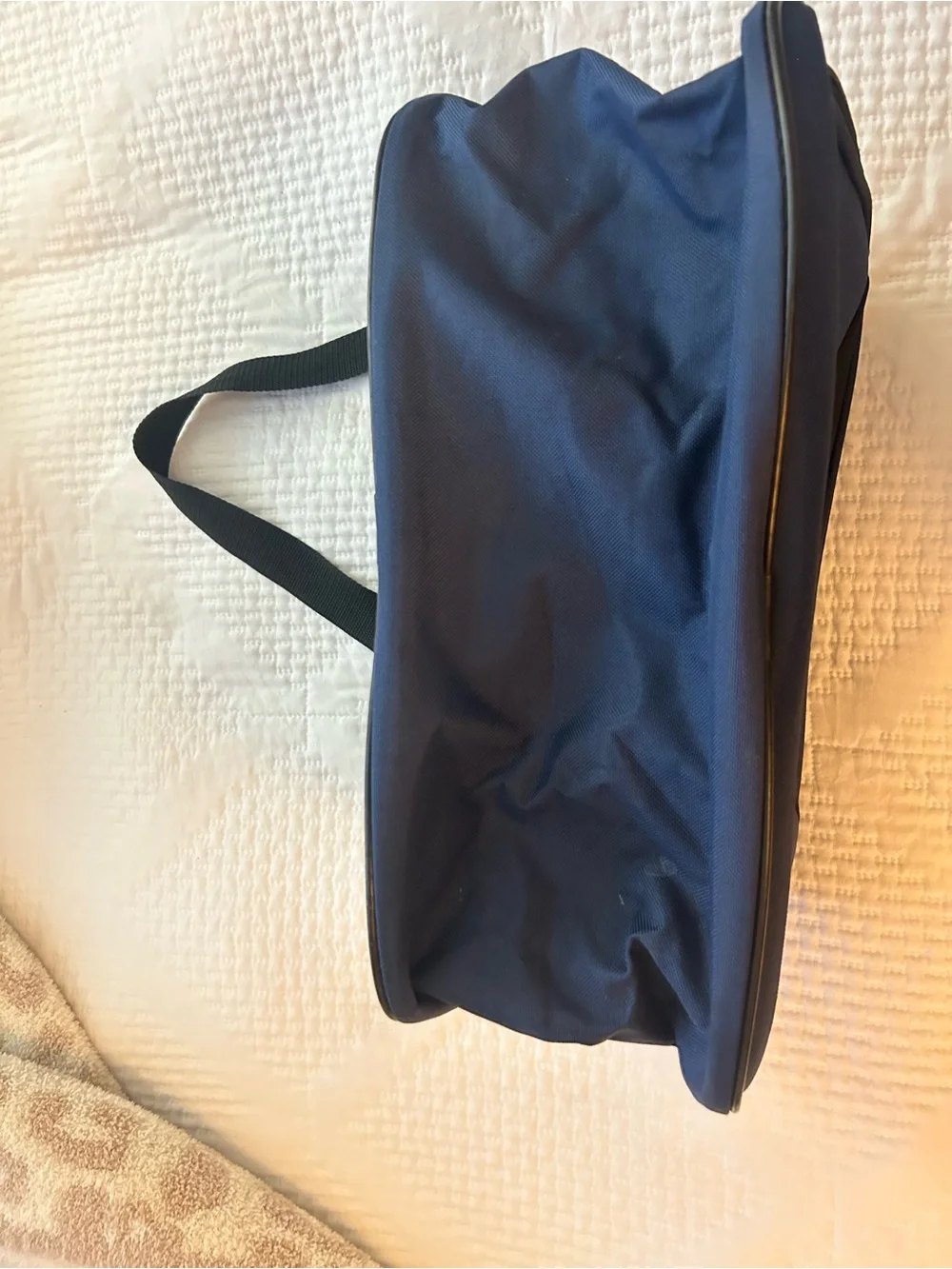 American Tourister Blue Travel Shoulder Bag - Lightweight Carry-On
